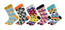 Chaussettes colorées pour hommes - 5 paires 5