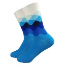 Chaussettes colorées pour hommes - 5 paires 2