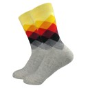 Chaussettes colorées pour hommes - 5 paires 4