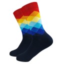 Chaussettes colorées pour hommes - 5 paires 5