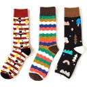 Chaussettes colorées pour hommes Adam 1
