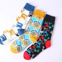 Chaussettes colorées pour hommes 3