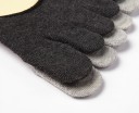 Chaussettes courtes à doigts pour hommes 5