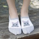 Chaussettes courtes pour femmes - Chats 4