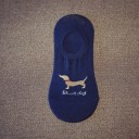 Chaussettes courtes pour hommes avec des teckels 11