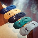 Chaussettes courtes pour hommes avec des teckels 2