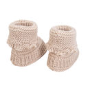 Chaussettes d'hiver pour bébés 0–12 mois Chaussettes unies en tricot pour bébés Coton Chaussettes chaudes unisexes pour nouveau-nés et nourrissons 3