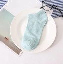 Chaussettes de cheville colorées pour femmes - 10 paires 16