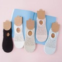 Chaussettes de cheville pour femmes avec dentelle - 5 paires 2