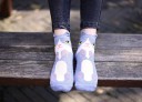 Chaussettes de cheville pour femmes avec des chats - 5 paires 4