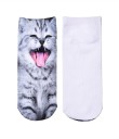 Chaussettes de cheville pour femmes avec des chats 5