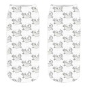 Chaussettes de cheville pour femmes avec des chats A665 12