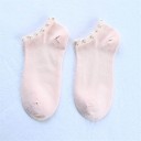 Chaussettes de cheville pour femmes avec perles 7