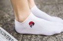Chaussettes de cheville pour femmes White 2