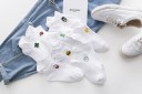 Chaussettes de cheville pour femmes White 6
