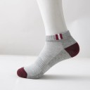 Chaussettes de cheville pour hommes - 5 paires A1479 4