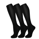 Chaussettes de compression contre les varices Chaussettes de compression en coton pour le sport 3 paires 1