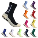 Chaussettes de football 38-45 EUR unisex sportives antidérapantes respirantes chaussettes de course chaussettes élastiques mi-mollet 2