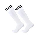 Chaussettes de football sportives pour enfants EUR 26 - 33 longues sous le genou en coton respirantes et à séchage rapide 10