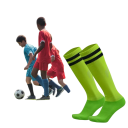 Chaussettes de football sportives pour enfants EUR 26 - 33 longues sous le genou en coton respirantes et à séchage rapide 4