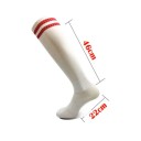 Chaussettes de football sportives pour hommes longues sous le genou en coton respirantes à séchage rapide élastiques 2
