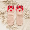 Chaussettes de Noël avec un animal 3