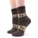 Chaussettes de Noël pour hommes avec des rennes 7