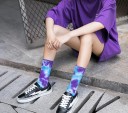 Chaussettes de skateboard tie-dye 2