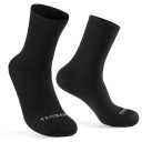 Chaussettes de ski longues pour hommes Chaussettes imperméables pour hommes Chaussettes chaudes pour l'hiver noir