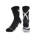 Chaussettes de sport antidérapantes unisex confortables respirantes élastiques mi-mollet course football entraînement 6