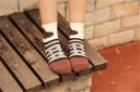 Chaussettes de sport pour femmes avec des chiens 4