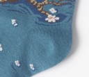 Chaussettes en coton pour femmes avec broderies 7