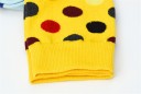Chaussettes en coton pour hommes à pois 2