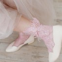 Chaussettes en dentelle pour femmes A432 4