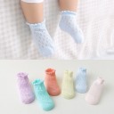 Chaussettes en filet pour enfants - 5 paires A1498 1