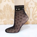 Chaussettes en résille pour femmes - 3 paires 9