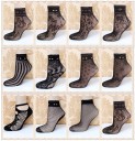 Chaussettes en résille pour femmes - 3 paires 1