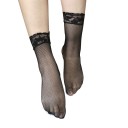 Chaussettes en résille pour femmes avec dentelle - 3 paires 4