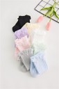 Chaussettes en tricot pour filles avec volants 6
