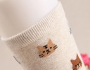 Chaussettes hautes pour femmes avec des chats 3