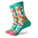 Chaussettes longues colorées pour hommes 3