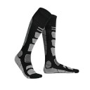 Chaussettes longues pour femmes d'hiver Chaussettes de ski thermiques Chaussettes compressives chaudes pour le ski taille 35-39 1