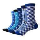 Chaussettes longues pour hommes - 5 paires 1