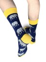 Chaussettes longues pour hommes avec des animaux 8