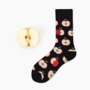 Chaussettes longues pour hommes avec imprimé de nourriture 3