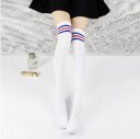 Chaussettes montantes à rayures 12