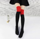 Chaussettes montantes bicolores pour femmes 8