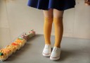Chaussettes montantes colorées pour filles 3