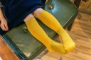 Chaussettes montantes colorées pour filles 2