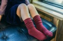 Chaussettes montantes colorées pour filles 4